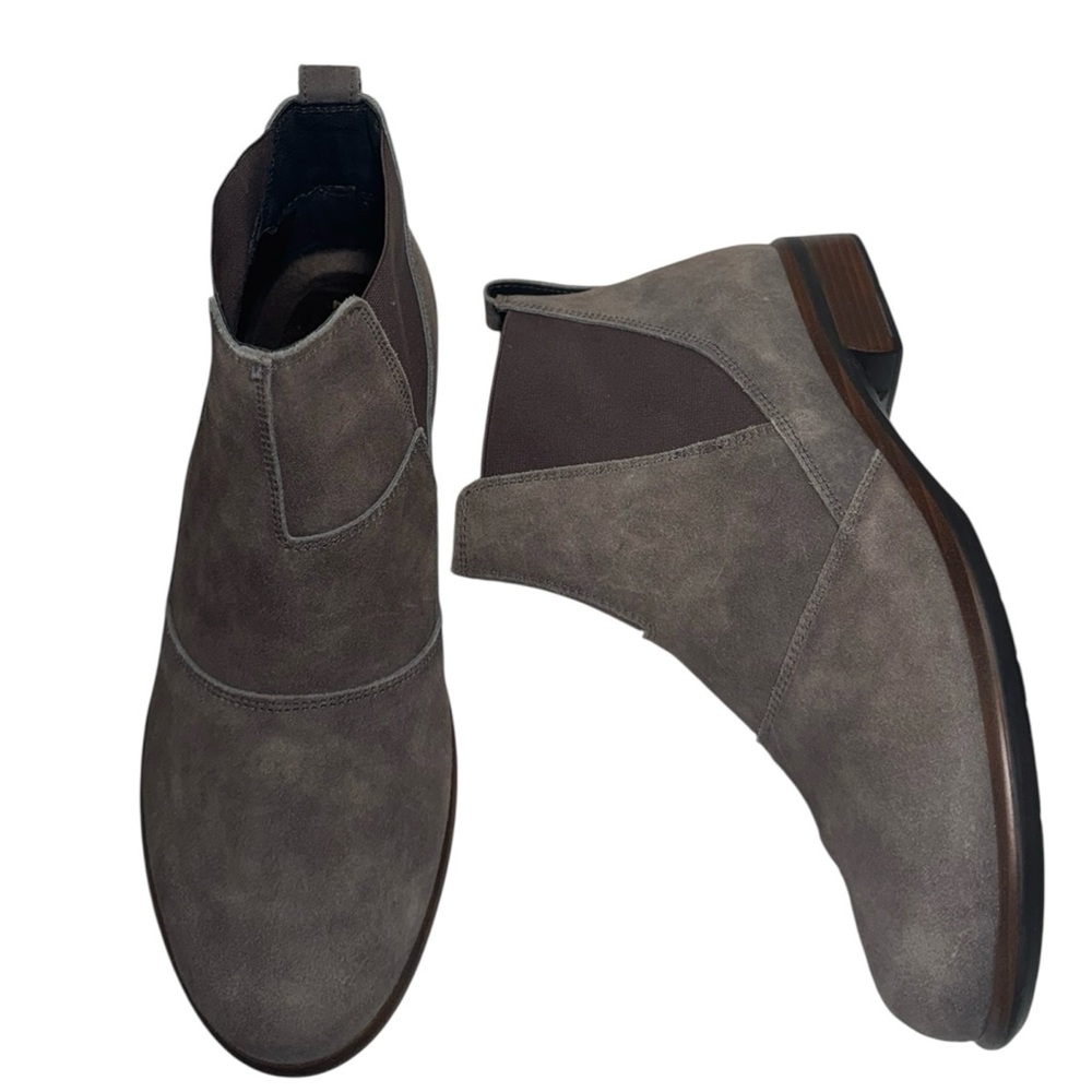 Naot Women's Ruzgar Chelsea-Style Brown Suede Ankle Bootie Size US 6/EU 37